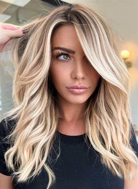 cute blonde colors for hair